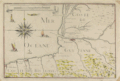 Antique Chart of Bayonne, France and the Basque autonomous region