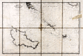 Antique chart of Belle-Ile Britanny France near Quiberon Bay