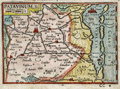 Antique map of 'Patavinum', a portion of the Veneto region