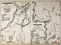 Charts of Gloucester Harbor and Sandy Bay with Rockport, Mass.