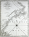 Antique map or nautical chart for sale of Cuba, Florida, Bahamas