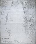 Antique chart of coastal Thailand, Sumatra, and Andaman and Nicobar I.