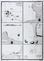 Copper-plate engraved charts of the Galapagos Islands